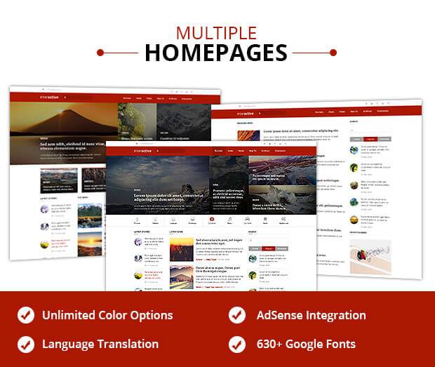 En iyi 10 adet ücretsiz ve premium 2026 WordPress haber teması! 19 Interactive-WP-haber