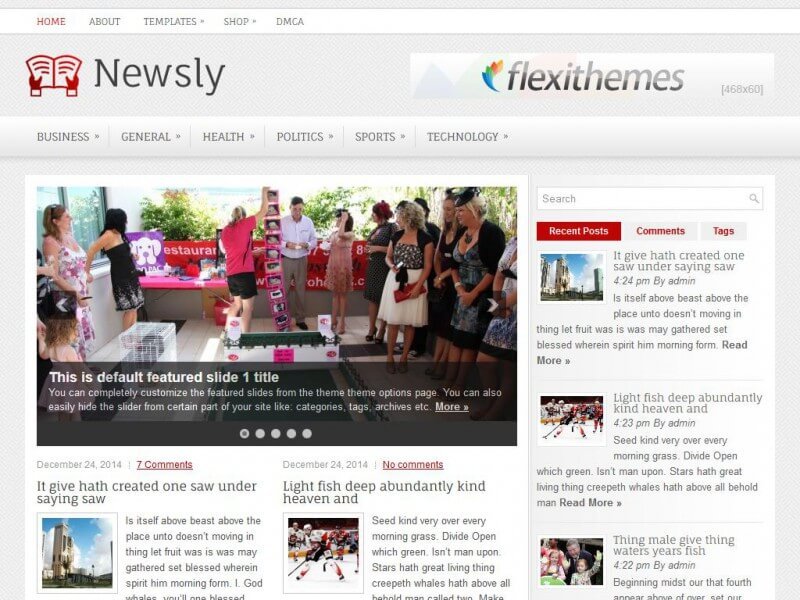 En iyi 10 adet ücretsiz ve premium 2026 WordPress haber teması! 11 newsly